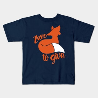 Zero FOX to give Kids T-Shirt